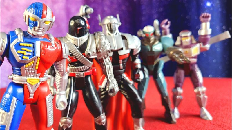 VR Troopers Action Figures from Japan's Choujinki Metalder
