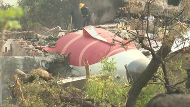 Plane wreckage at site of Air India crash that killed at least 265 | AFP