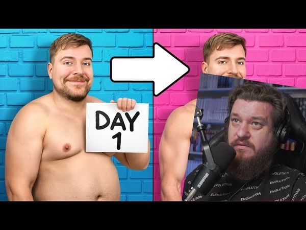 Похудей на 45 КГ, Выиграй $250,000! | РЕАКЦИЯ НА MrBeast