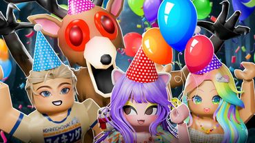 МЕНЯ ЗАБАНИЛИ В РОБЛОКСЕ НА ВЕЧЕРИНКЕ ОБНОВЛЕНИЯ! Roblox 99 Nights in the Forest