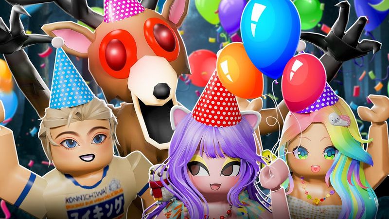 МЕНЯ ЗАБАНИЛИ В РОБЛОКСЕ НА ВЕЧЕРИНКЕ ОБНОВЛЕНИЯ! Roblox 99 Nights in the Forest