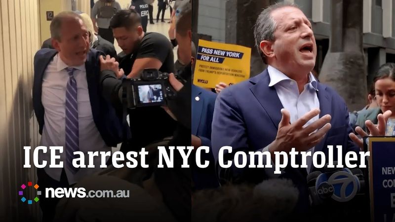 ICE agents arrest and release New York City Comptroller