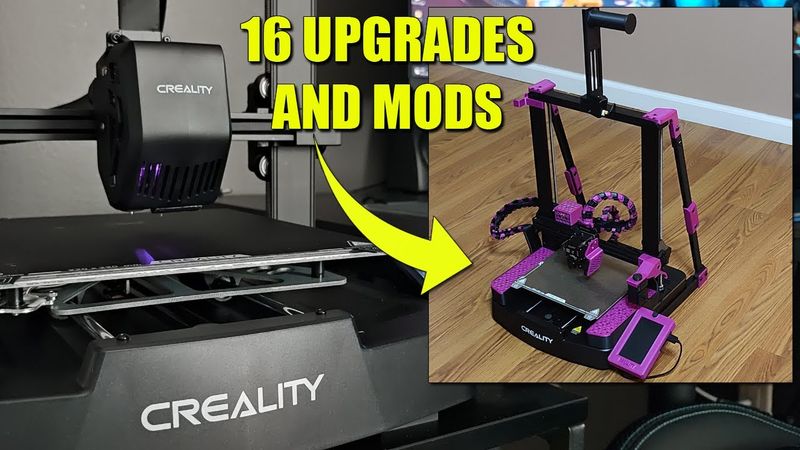 The Best 16 Upgrades / Mods to change looks of Ender 3 V3 SE