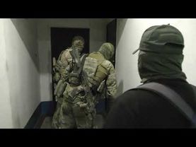 Оперативное видео ФСБ России. Спецоперация в Запорожской области