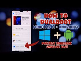 How to Dual Boot Windows 11 ARM and Android On OnePlus 6/6T - Part 3 (NEW METHOD)