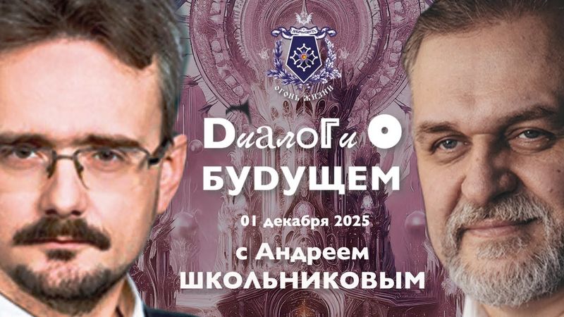 Диалоги о БУДУЩЕМ с Андреем ШКОЛЬНИКОВЫМ. 01 декабря 2025. О том каким будет 2026 года.