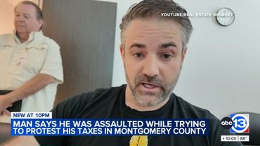 Montgomery County man says he was assaulted while trying to protest his property taxes