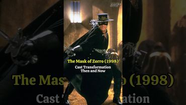 The Mask of Zorro (1998) - Amazing Cast Transformation Then and Now