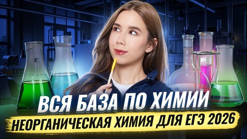 ВСЯ БАЗА ПО ХИМИИ | Неорганическая химия для ЕГЭ 2026 | Татьяна Граева | Умскул