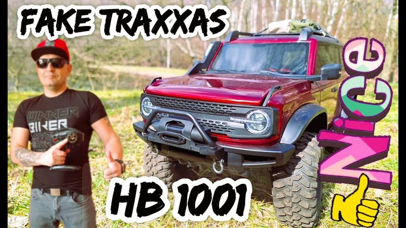 Fake Traxxas ? RC HB R1001 Beluga top model scale 1/10