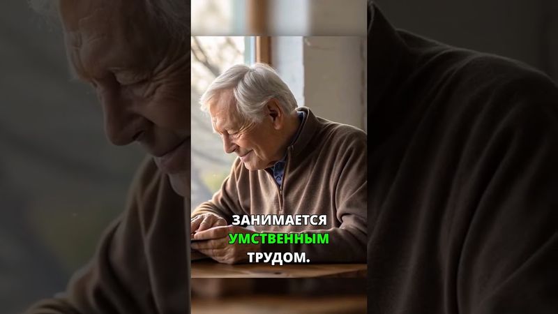 Живи долго и счастливо: секрет мозга от профессора