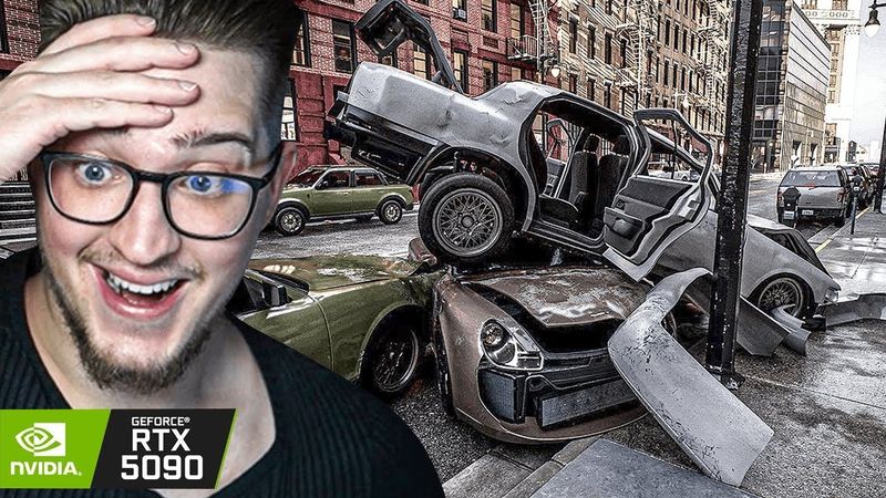 ЗАБУДЬТЕ ПРО GTA 6! ЭТО ТОЧНО ИГРА?! ЗАПУСТИЛ UNREAL ENGINE 5 НА RTX 5090 И AMD RYZEN 9! Я В ШОКЕ!