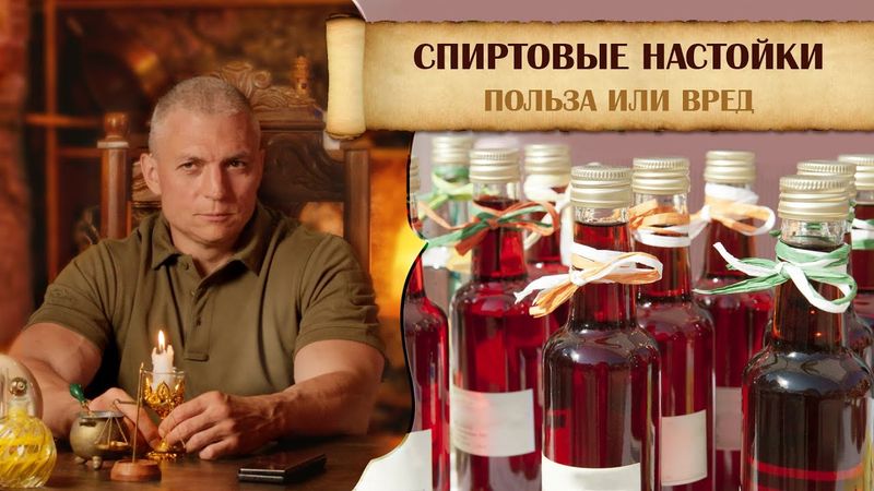 Спирт и спиртовые настойки: польза или вред (Сергей Тармашев)