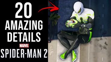 20 AMAZING Details in Spider-Man 2 PS5