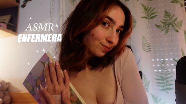 ASMR (RP) Enfermera Cuida de Ti | Examen NERVIOS CRANEALES