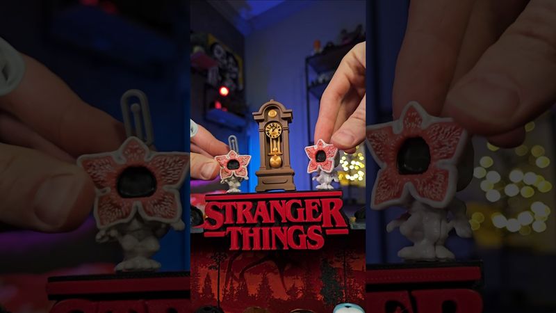 Making a home for my Stranger Things x Kinder Funkos #strangerthings5 #3dprinting