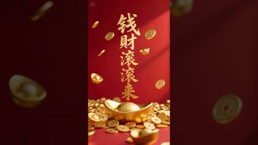 《钱财滚滚来》接了！转发！功德无量！记得订阅！#手机壁纸 #手机屏保 #壁纸 #财源滚滚 #国学文化 #道家文化 #民间文化 #发财 #转运 #钱来