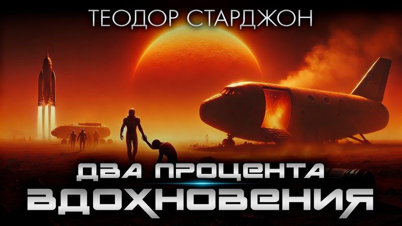 Теодор Старджон - ДВА ПРОЦЕНТА ВДОХНОВЕНИЯ | Аудиокнига (Рассказ) | Фантастика | Книга в Ухе