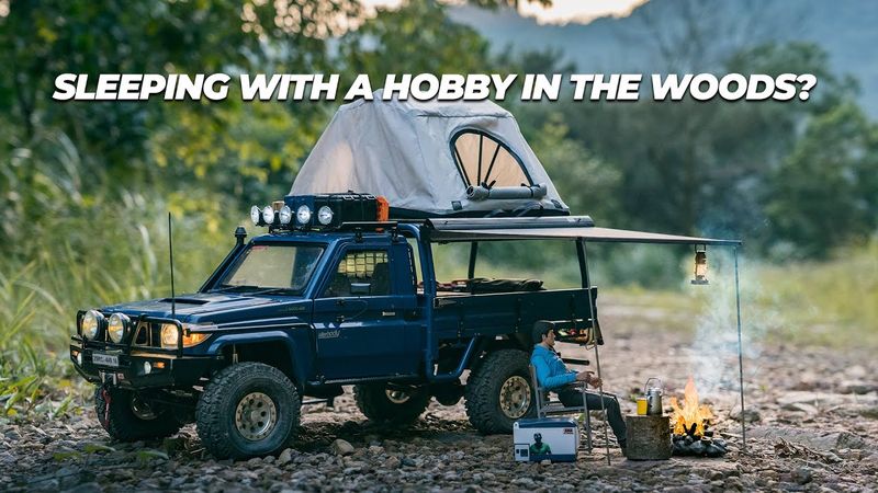 Rc Crawler RC4WD "KiLLERBODY" Toyota LC70 Camping | Rc Cars Off Road