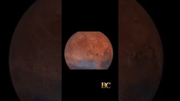 Mars volcano twice as big as Earth’s tallest one seen poking through clouds