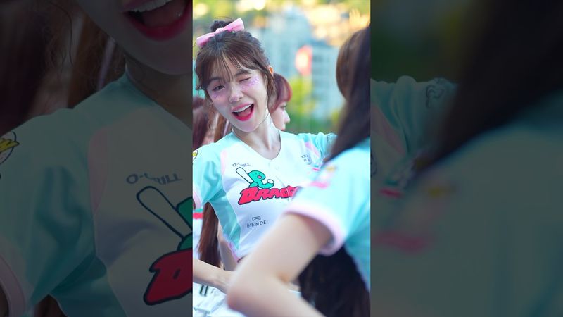 多慧超人超棒 找鏡頭技能更強😆#le_dahye#이다혜#이다혜치어리더#李多慧#cheerleaders#台湾野球チア#小龍女