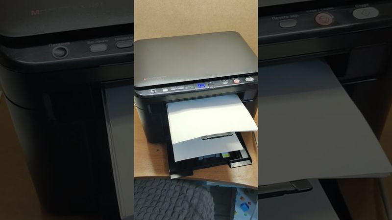Проверка работы лазерного МФУ Samsung SCX-3207