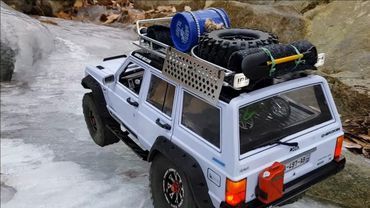 RC CAR TFL-T10 Full Metal Cherokee Ice Valley Rock Crawling