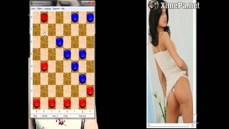 Game Strip shashki - gameplay