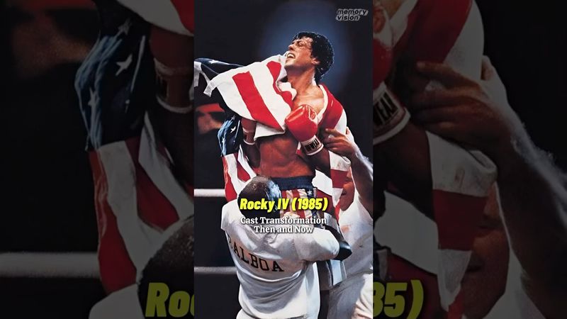 Rocky IV (1985) - Legendary Cast Transformation Then and Now