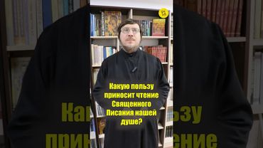Какую ПОЛЬЗУ ПРИНОСИТ чтение Священного Писания нашей душе? #shorts #чтениеПисания #пользаНашейДУШЕ