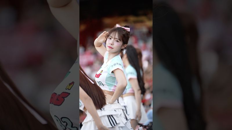 多慧你怎麼自己笑場了呀🤣@lee_dahye #李多慧 #이다혜 #cheerleader #fancam #shorts