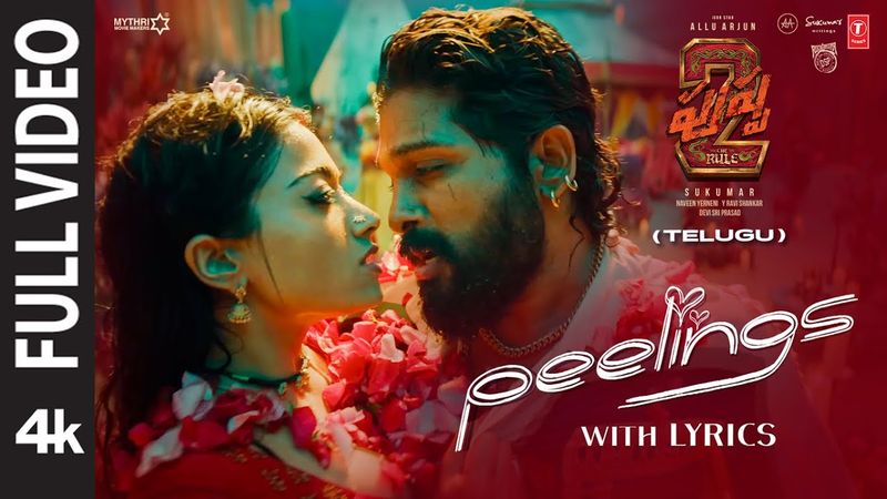 PEELINGS Full Video with Lyrics | Pushpa 2 The Rule | Allu Arjun | Rashmika Mandanna | Sukumar | DSP