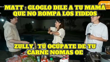 GLOGLO PRESENCIA A ZULLY Y MATT DISCUTIENDO EN LA COCINA