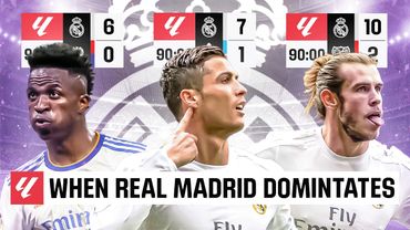 ¡Las MAYORES GOLEADAS del REAL MADRID en LALIGA! | 2015 - 2025
