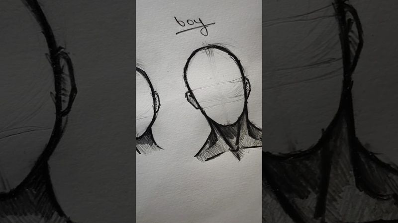 How to Draw baby,girl,boy Heads - Tutorial #drawing #art #head #tutorial #howtodraw #shorts
