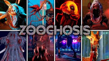 Zoochosis - ALL New Monster Animals & Updated Bosses Jumpscares (Showcase)