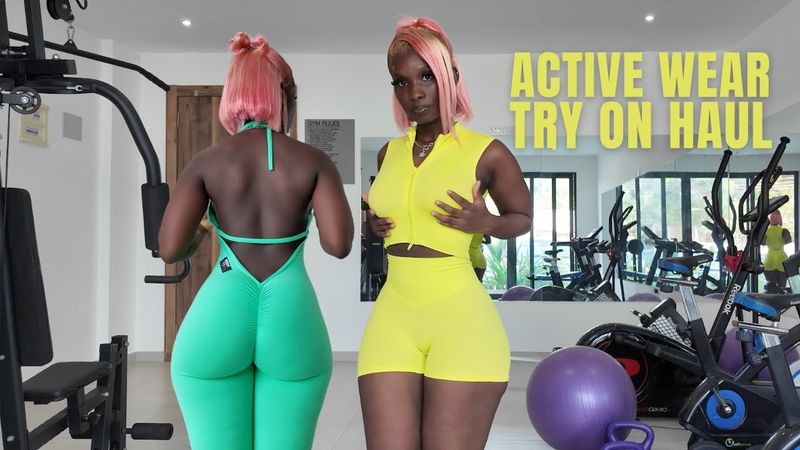 I MADE A YOUTUBE CHANNEL!! | Active Wear Try on Haul