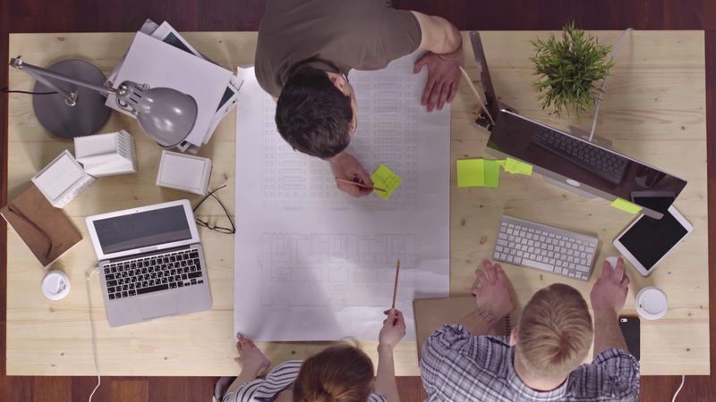 Футаж для видеомонтажа #91. [Офис, совещание, работа]