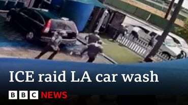 BBC News - Immigration raid at LA car wash shows how Trump’s crackdown is changing