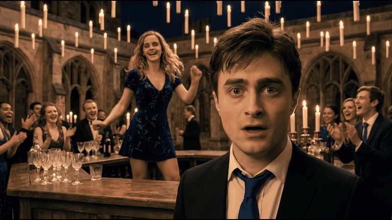 HARRY AND HERMIONE'S WEDDING AFTERPARTY