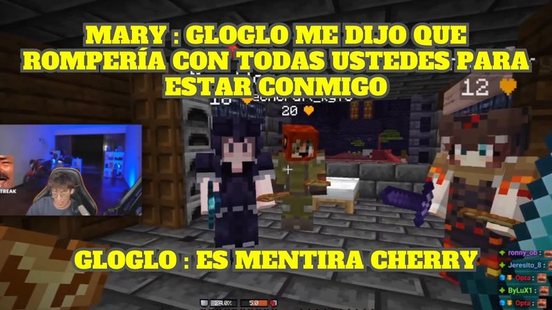 MARYBLOG QUIERE ACABAR CON EL HAREM DE GLOGLO Y ÉL SE DEFIENDE