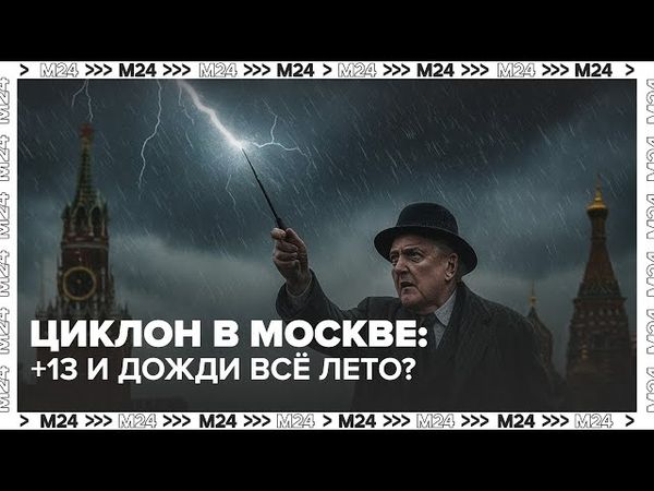 Циклон Корнелиус в Москве: лето отменяется? Рекордные дожди и холод