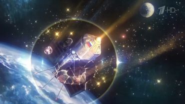 Рекламные заставки ко дню космонавтики (Первый канал, 11-12.04.2024)