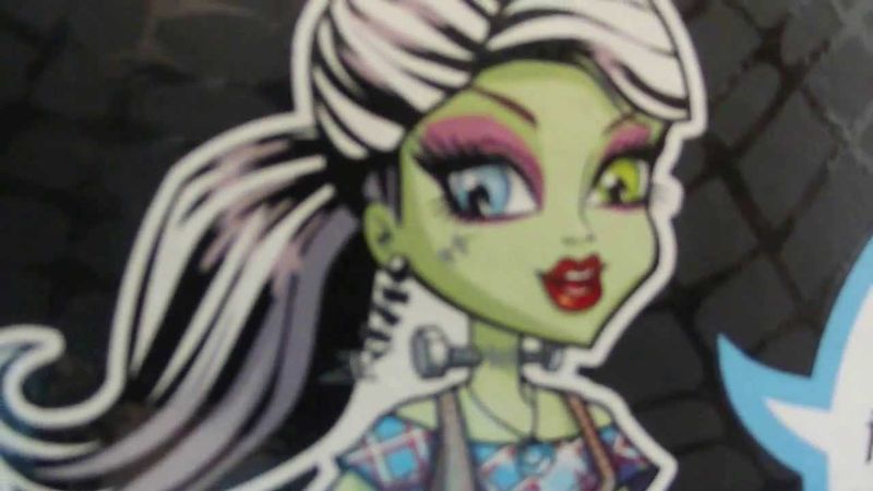 Монстр хай/monster high видео обзор Френки убийственный стиль