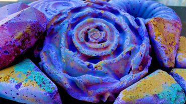 powdery soft crispy crunchy but not hard Rgc satisfying crush/asmr gymchalk pakistan/