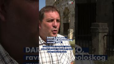 Pulska Arena- rimski amfiteatar iz 1. stoljeća popularan među turistima. #HRTDnevnik#pula #arenapula