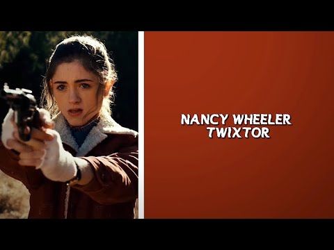 Nancy wheeler with a gun twixtor scenepack ( stranger things season 1-3 )