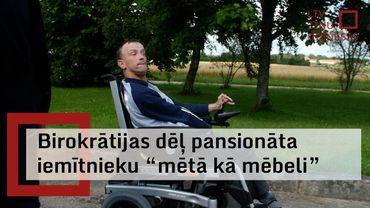 Cilvēks ar īpašām vajadzībām pret paša gribu izrauts no ierastās dzīves vides