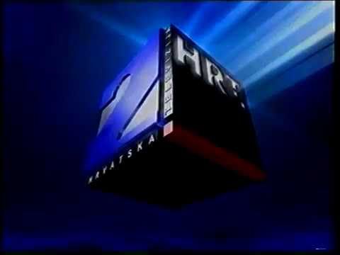 Заставка, программа передач и конец эфира (HRT2 Хорватия,03.01.1998)