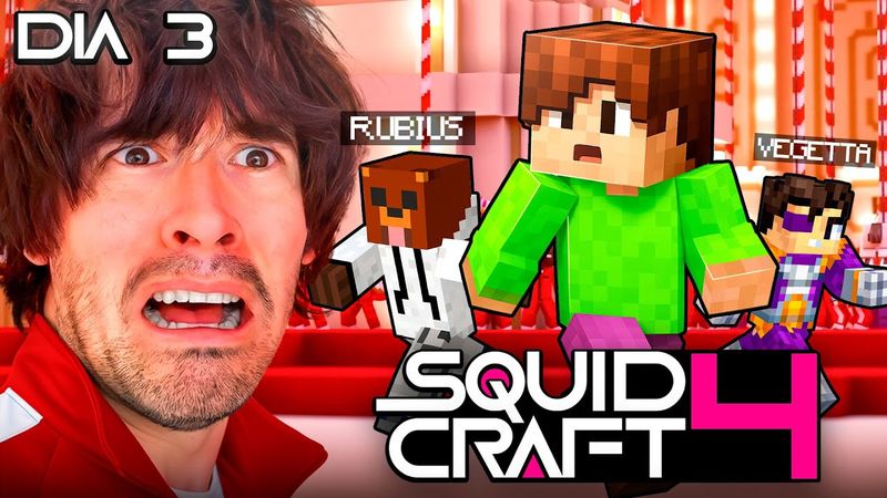 SQUID CRAFT 4 dia 3 | POV DEL GANADOR........ (este titulo lo escribí antes de saber como termina)